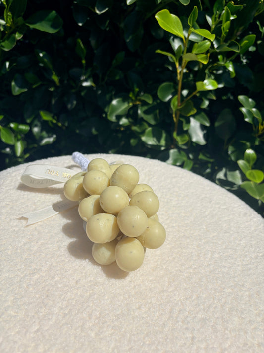 Handcrafted Olive oil and Lavender with Poppy Seeds Grapes Soap