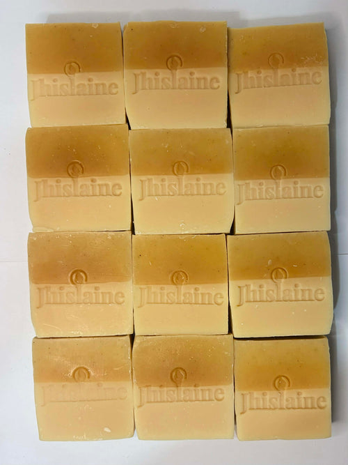 1 Dozen of Glow Soap: Almond Milk & Turmeric