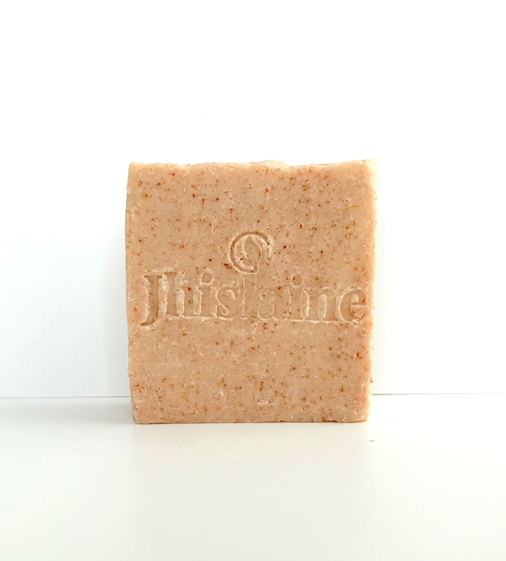 Vegan Pink Himalayan Salt Soap: Mineral rich, gently exfoliating, refreshing