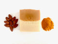 Almond Milk & Turmeric Soap: Soothing, creamy, glow enhancing