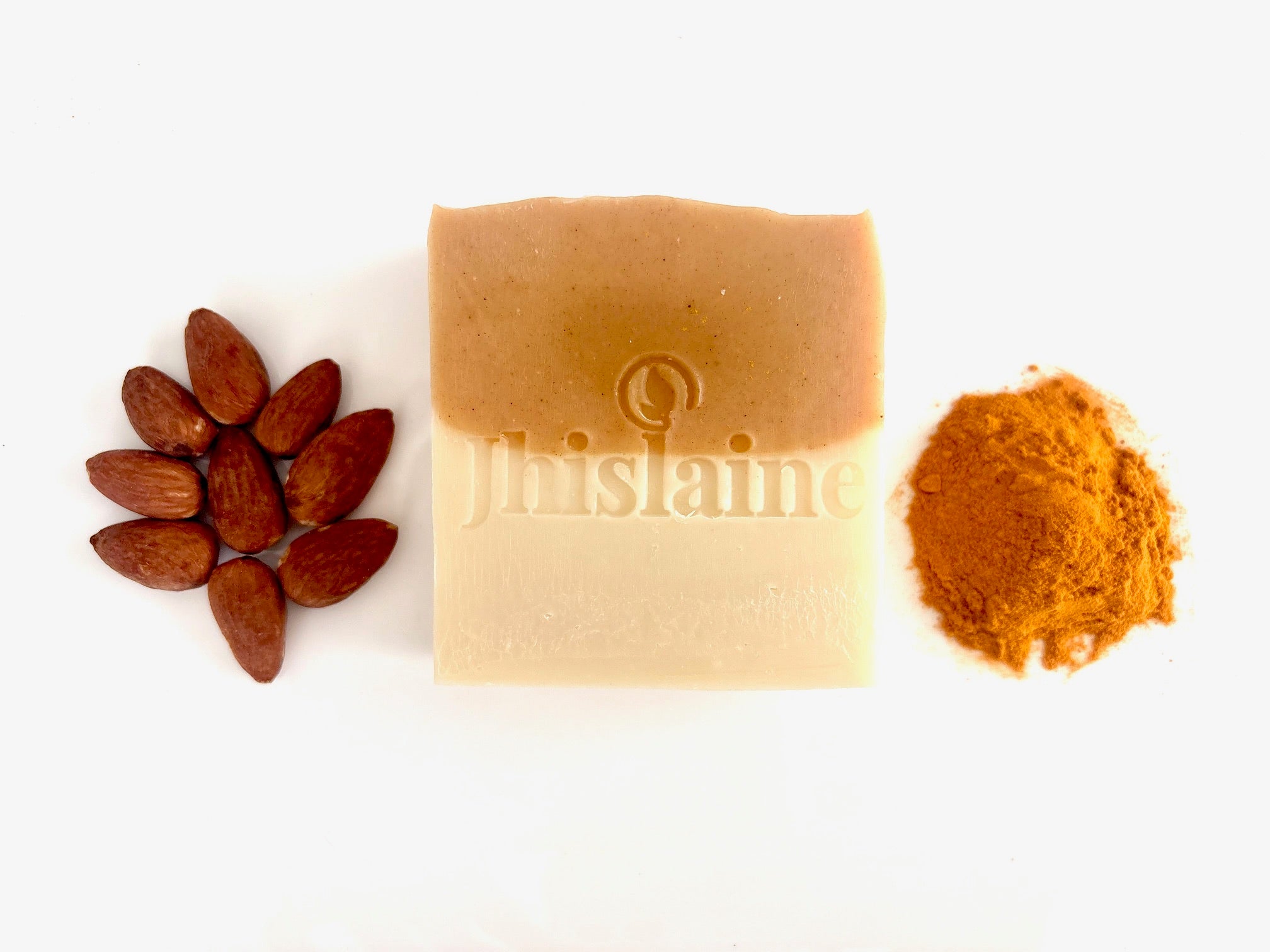 Almond Milk & Turmeric Soap: Soothing, creamy, glow enhancing