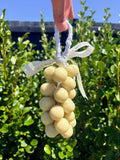 Handcrafted Olive oil and Lavender with Poppy Seeds Grapes Soap