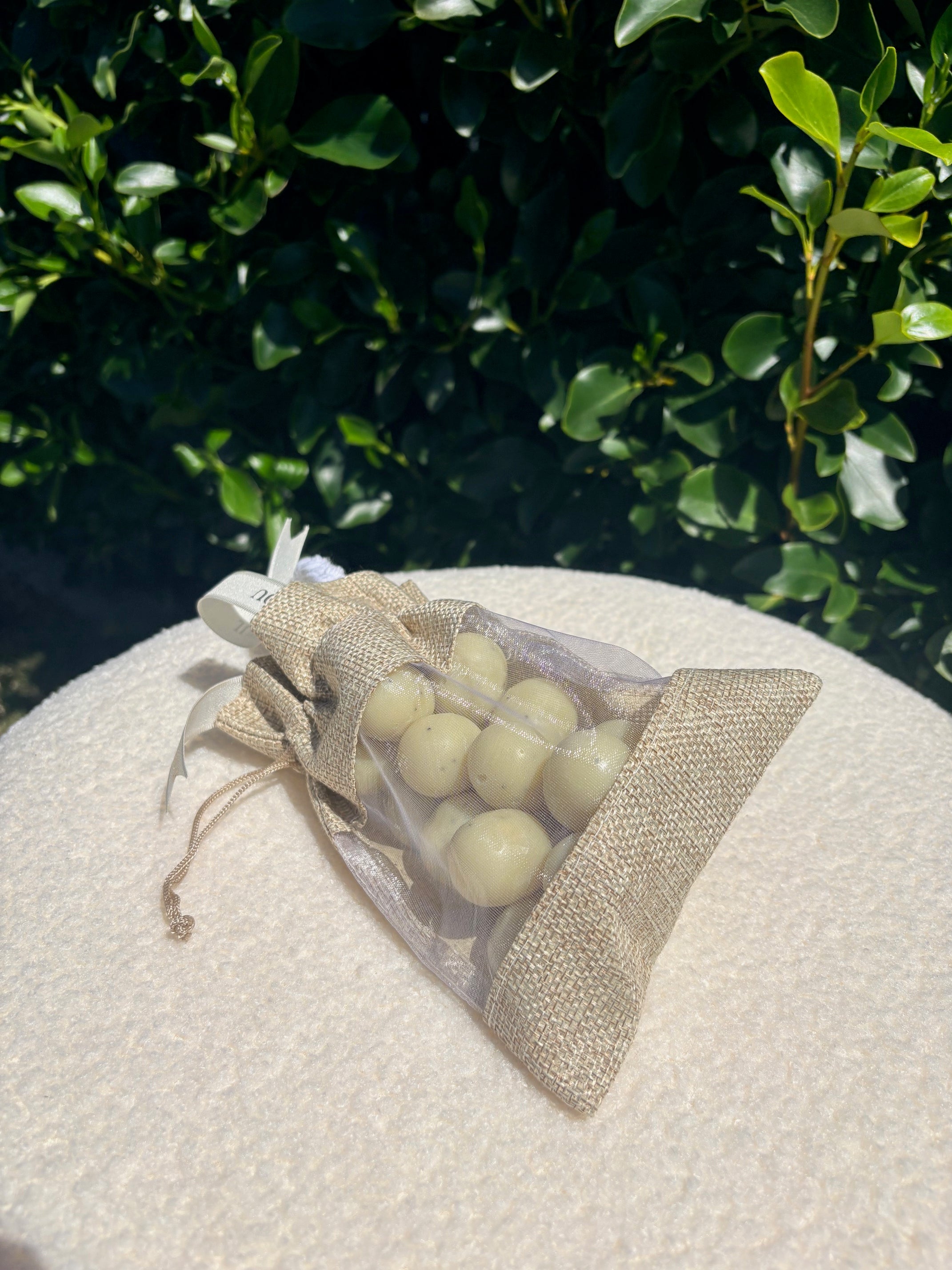 Handcrafted Olive oil and Lavender with Poppy Seeds Grapes Soap